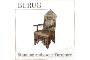 Stunning Arabesque Furniture available from El Palacio