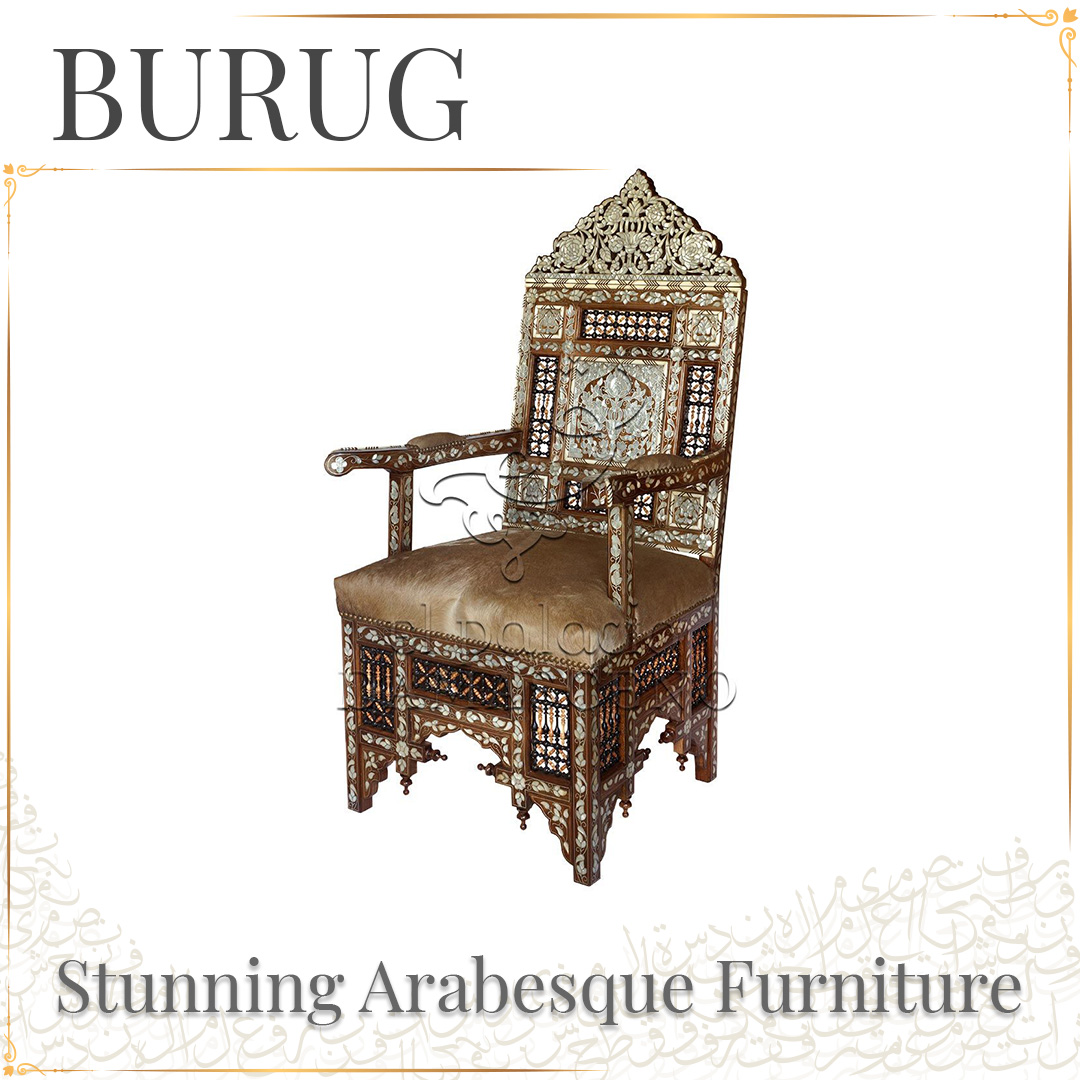 Stunning Arabesque Furniture available from El Palacio